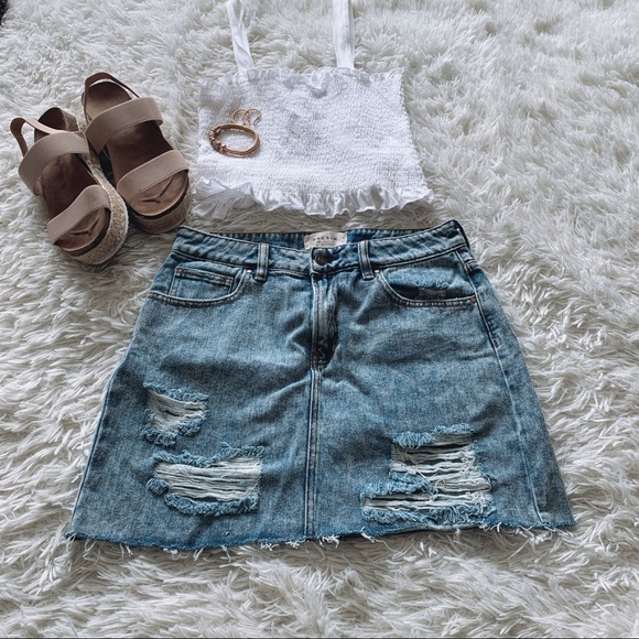 PacSun Dresses & Skirts - Pac Sun Denim Skirt